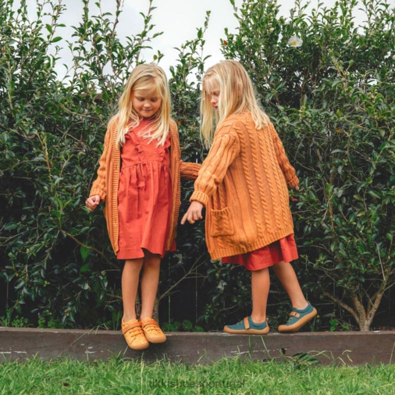 Tikki crianças azul profundo sapatos veganos arlequim calçados 68Z4V119