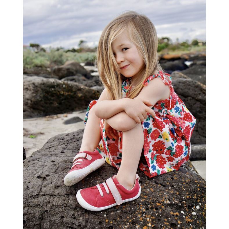 Tikki crianças escarlate sapatos veganos arlequim calçados 68Z4V155