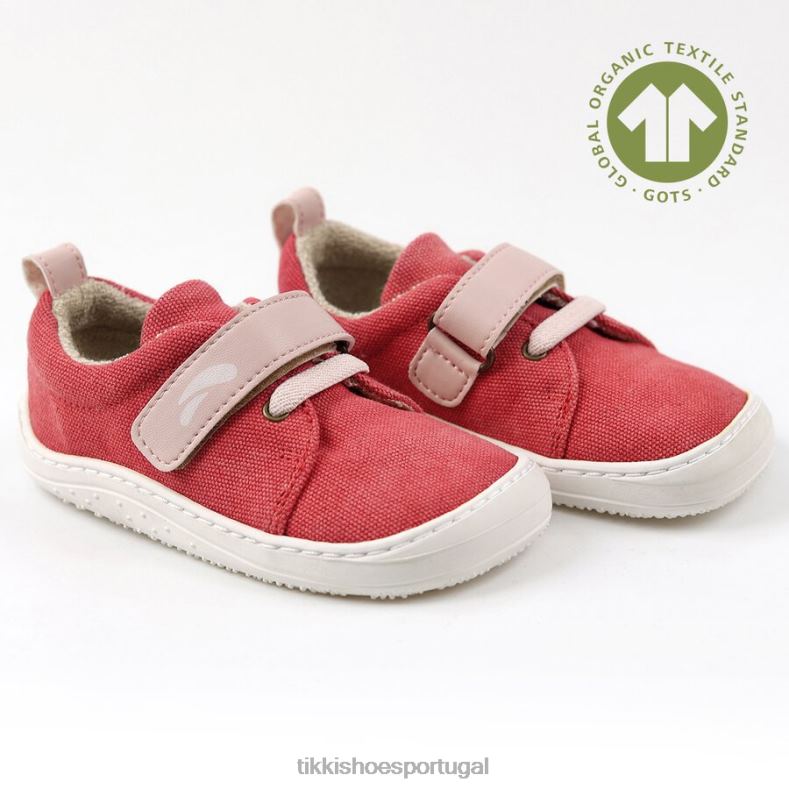 Tikki crianças escarlate sapatos veganos arlequim calçados 68Z4V156