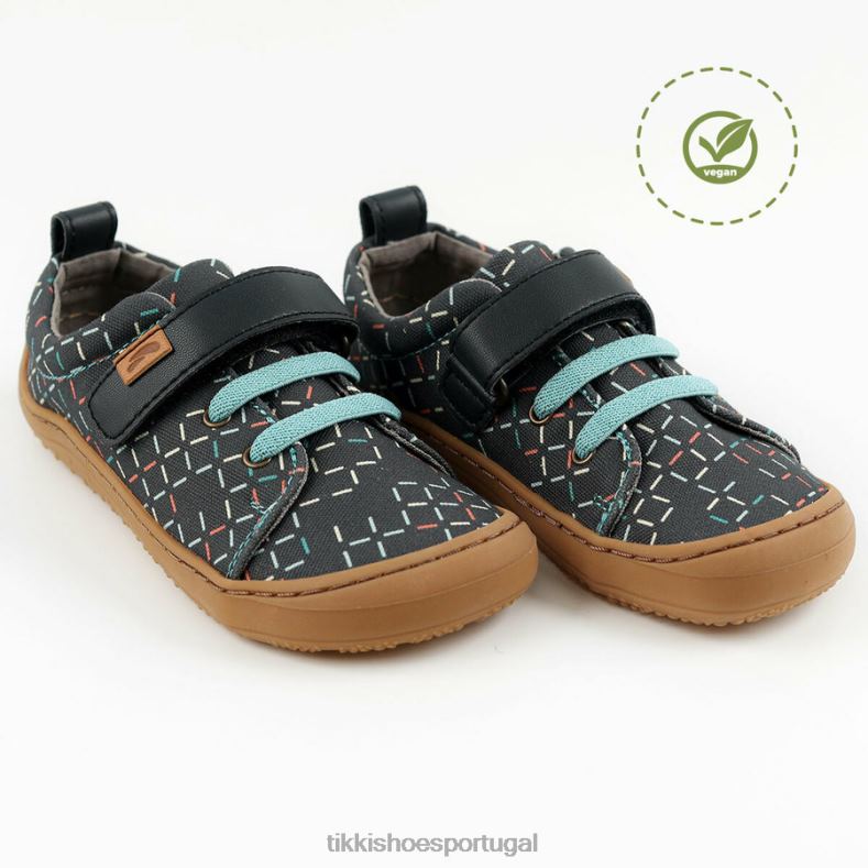 Tikki crianças linhas sapatos veganos arlequim calçados 68Z4V118