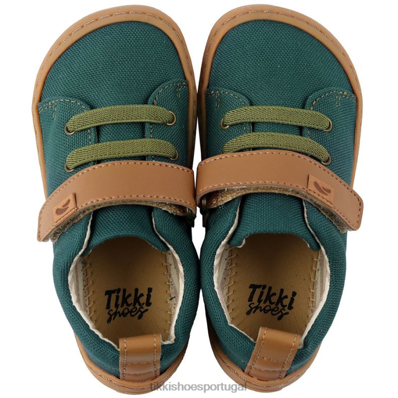 Tikki crianças verde sapatos veganos arlequim calçados 68Z4V120
