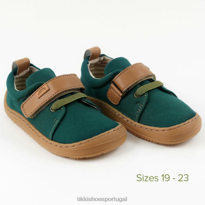 Tikki crianças verde sapatos veganos arlequim calçados 68Z4V120
